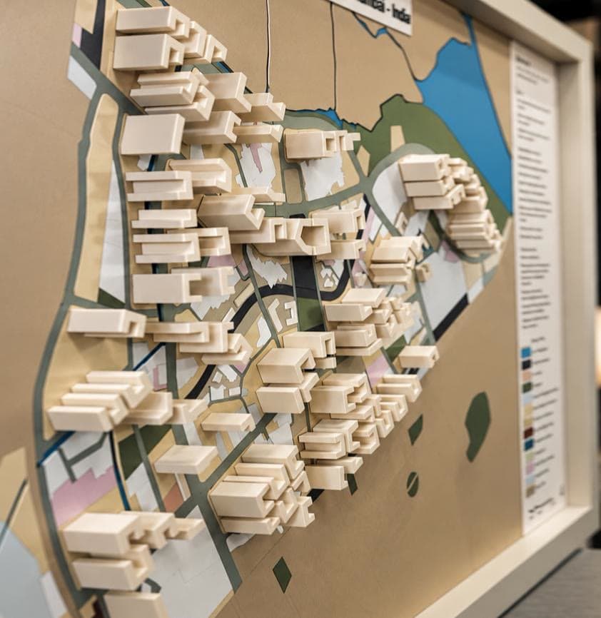 Dharavi Masterplan — Mumbai's urban redevelopment masterplan model by RD Models