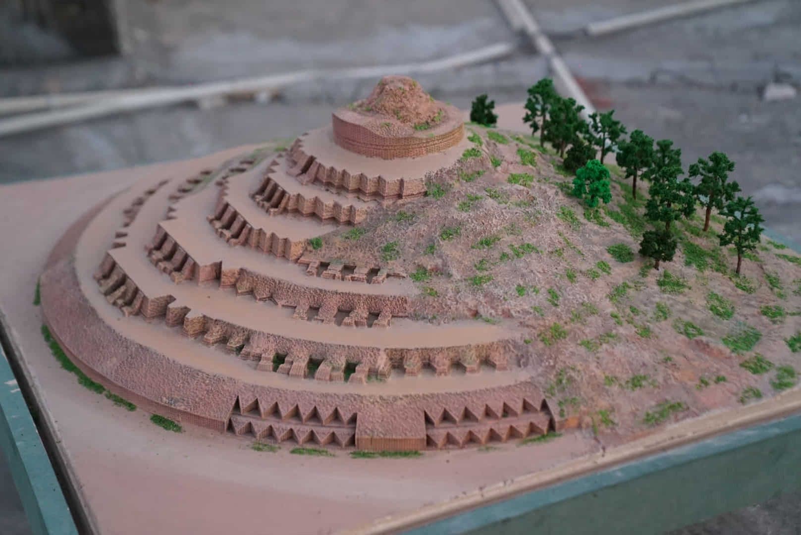 Kesariya Stupa for Patna Museum — monuments architectural scale model by RD Models