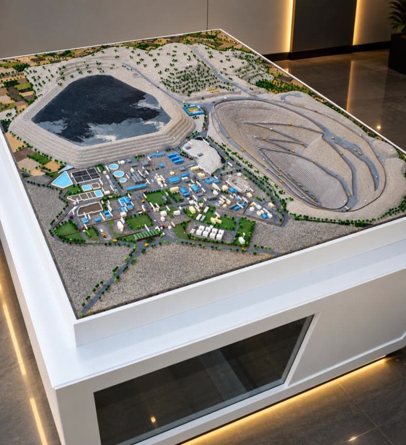 Open-Pit Mine — world's largest zinc mine model for Vedanta by RD Models